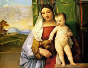 The Gipsy Madonna — Titian