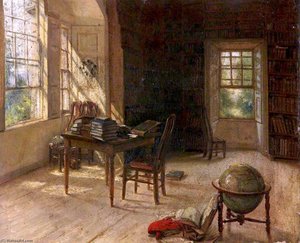 The Library At Haddo House — George Paul Chalmers