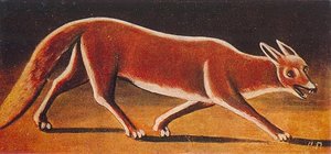 Fox — Niko Pirosmani, Naive Art / Primitivism
