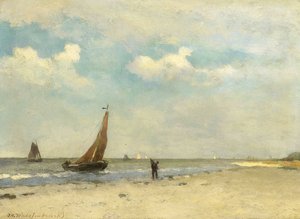 View On The Beach — Jan Weissenbruch