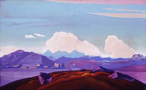 Everest From Tibet — Nicholas Roerich