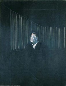 Man In Blue Vii — Francis Bacon