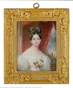 Queen Marie Thérèse Of Naples — Moritz Michael Daffinger