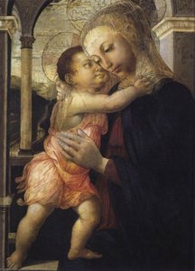 Madonna And Child (madonna Della Loggia) — Sandro Botticelli, Early Renaissance