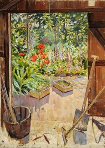 Garden Space — Frank Grant Faed