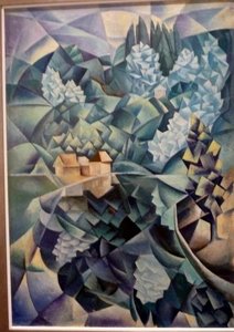 Blue Landscape. — Nathan Altman