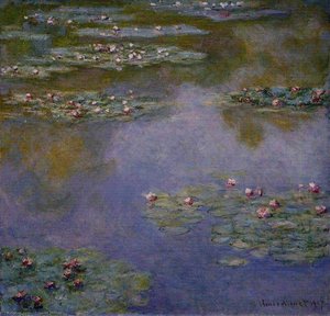 Water-lilies (43) — Claude Monet, Impressionism