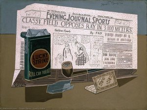 Lucky Strike — Stuart Davis