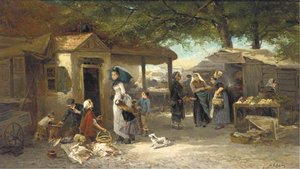 Market Day — Johan Mari Henri Ten Kate