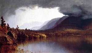 A Coming Storm On Lake George — Sanford Robinson Gifford