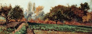 Fields And Trees, Autumn Study — Paul Camille Guigou