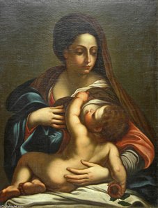 Virgin And Child — Annibale Carracci
