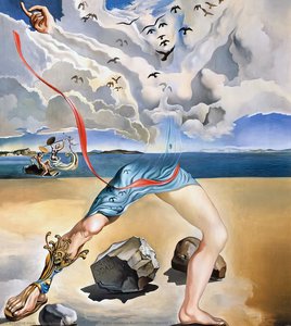 Mural Painting For Helena Rubinstein (panel 1), 1942 — Salvador Dalí, Surrealism