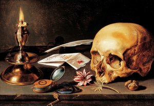 Vanitas Still Life — Pieter Claesz Soutman, Dutch Golden Age