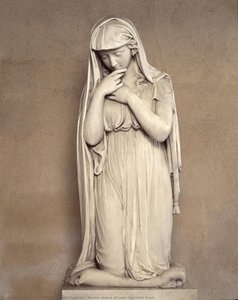 Marble statue of Lady Charlotte Finch