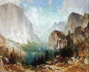 After The Storm, Yosemite Valley — Thomas Hill