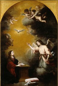 The Annunciation — Bartolomé Esteban Murillo