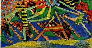 On The Beach, Dinard — Pablo Picasso