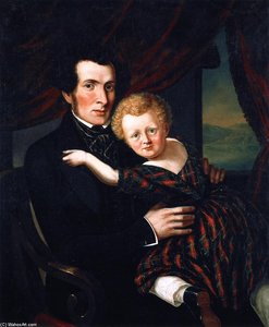 William Williamson And His Son Alexander — Cornelius David Krieghoff