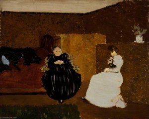 La Causette (the Chat) — Jean-édouard Vuillard