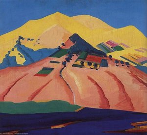 Sunny Landscape — Martiros Sarian, Geometric Abstraction