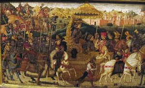 Bottega Di Paolo Uccello, Pannelli Di Cassone Con Armi Medici E Rucellai, Firenze
