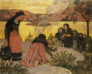 Le Feu Dehors (also Known As Les Mammau) — Paul Sérusier
