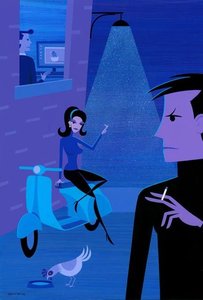 The Bantman — Josh Agle (shag)