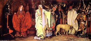 King Lear. Cordelia's Farewell — Edwin Austin Abbey
