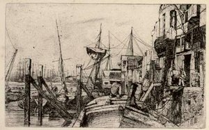 Limehouse — James Abbott Mcneill Whistler, Tonalism & Aestheticism