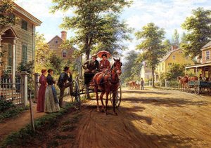 One Sunday Afternoon — Edward Lamson Henry