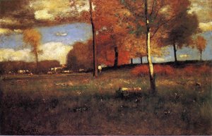 Near The Village, October — George Innes