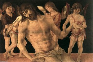 Dead Christ Supported By Angels (pietà) — Giovanni Bellini, Renaissance