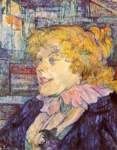 The Lady Of The Star Harbour — Henri De Toulouse-lautrec, Post-impressionism