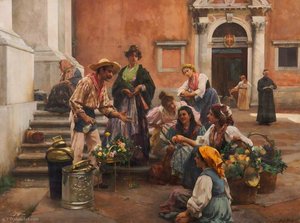 Venetian Water Seller — Henry Woods