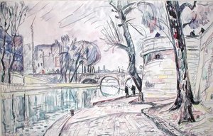Paris - River Scene — Paul Signac