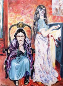 Mother And Daughter — Aksel Waldemar Johannessen