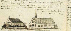Churches At Petersham And Turnham Green — Vincent Willem Van Gogh