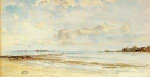 Note In Blue And Opal — James Abbott Mcneill Whistler, Impressionist Painting