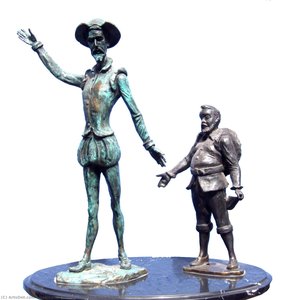 Don Quijote Y Sancho — Heriberto Juárez