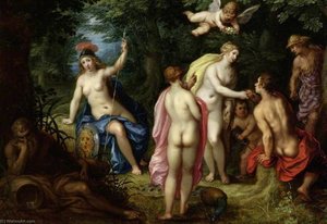 The Judgement Of Paris — Hendrik Van Balen I, Baroque