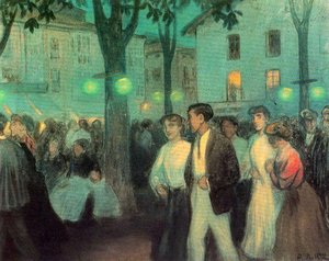 Romería En Durango — Aurelio Arteta