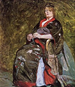 Lili Grenier In A Kimono — Henri De Toulouse-lautrec