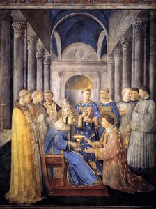 St Peter Consacrates St Lawrence as Deacon (Cappella Niccolina, Palazzi Pontifici, Vatican)