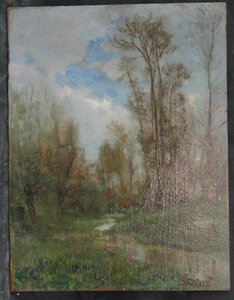 Le Ruisseau Dans La Forêt — Charles-françois Daubigny