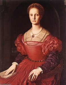 Portrait Of Lucrezia Panciatichi — Agnolo Bronzino