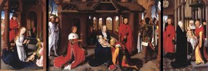 Adoration Of The Magi: Whole Triptych — Memling, Hans