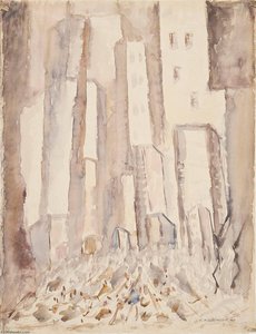 New York Skyscraper — Abraham Walkowitz
