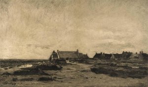 Untitled Village Landscape — Charles Walter Stetson