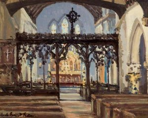 Interior Of St James' Church, Bushey — Hugh Boycott Brown